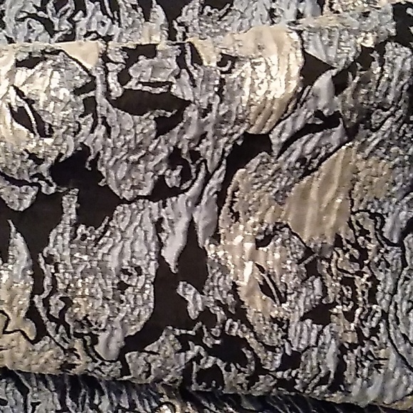 MacDuggal Formal Dress: Size: 4 Color: IceBlue, Black and L Silver Condition:New - Picture 12 of 16